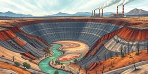 Impacto ambiental de algunos sistemas de minería