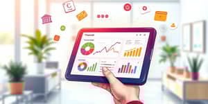 Integración de datos de varias cuentas en un solo panel financiero