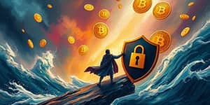 Riesgos de invertir en criptomonedas altamente volátiles